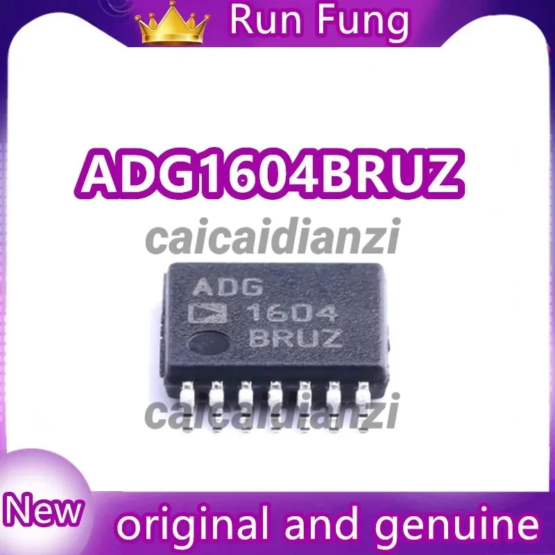 ADG1604BRUZ ADG1604 1-канальный ИС-переключатель 4:1 1,1 Ом 14-TSSOP 5 шт./лот Новый Оригинал
ADG1604BRUZ ADG1604 1-канальный ИС-переключатель 4:1 1,1 Ом 14-TSSOP 5 шт./лот Новый Оригинал