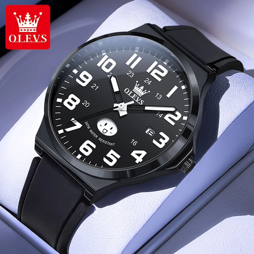 OLEVS brand watch hot selling silicone tape digital disc student watch quartz waterproof watch 5629
OLEVS brand watch hot selling silicone tape digital disc student watch quartz waterproof watch 5629