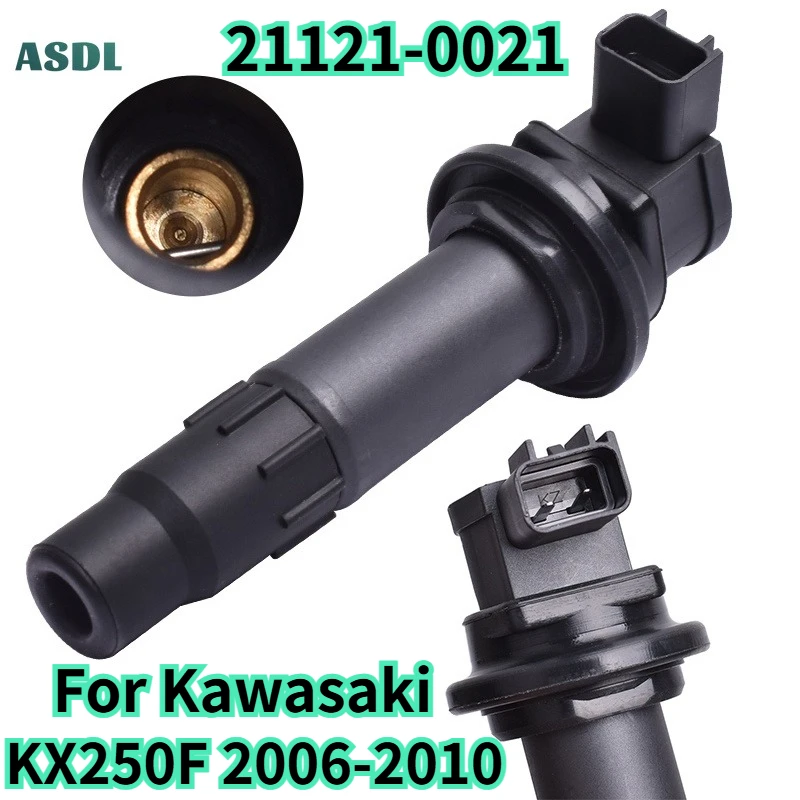 21121-0021 For Kawasaki KX250F 2006-2010 Moto Ignition Coil Spark Plug Caps Replace KX 250 F 2007 2008 2009 Motorcycle Parts
21121-0021 For Kawasaki KX250F 2006-2010 Moto Ignition Coil Spark Plug Caps Replace KX 250 F 2007 2008 2009 Motorcycle Parts