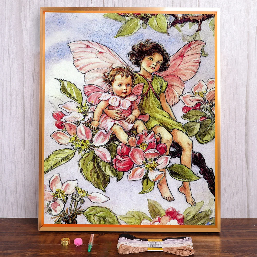 Fairy Tale Elf Printed Canvas 11CT Cross-Stitch Set Embroidery Needlework Handmade Handicraft Sewing Wholesale Package Gift
Fairy Tale Elf Printed Canvas 11CT Cross-Stitch Set Embroidery Needlework Handmade Handicraft Sewing Wholesale Package Gift