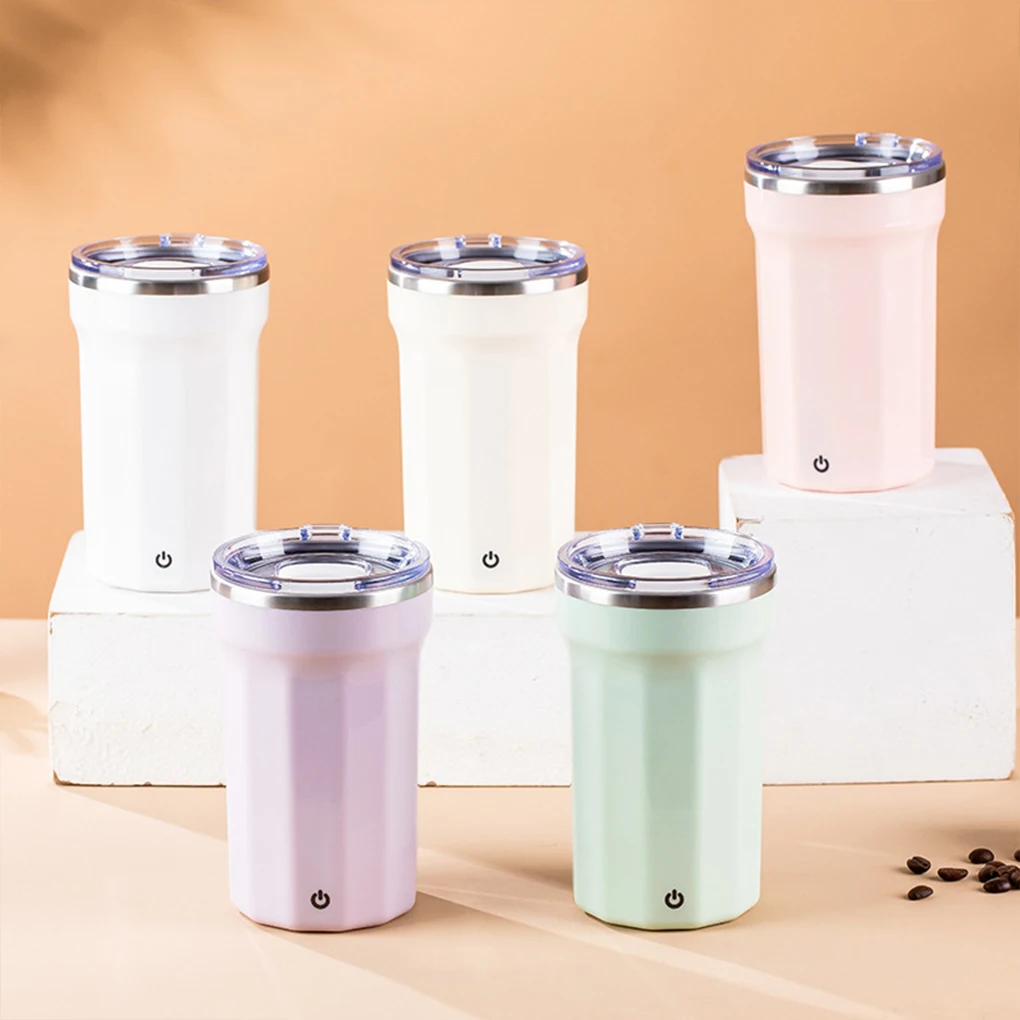 Electric Mixing Cup Convenient And Stylish Stirring Coffee Mug Self Stirring Mug With Lid Durable Milky white
Electric Mixing Cup Convenient And Stylish Stirring Coffee Mug Self Stirring Mug With Lid Durable Milky white