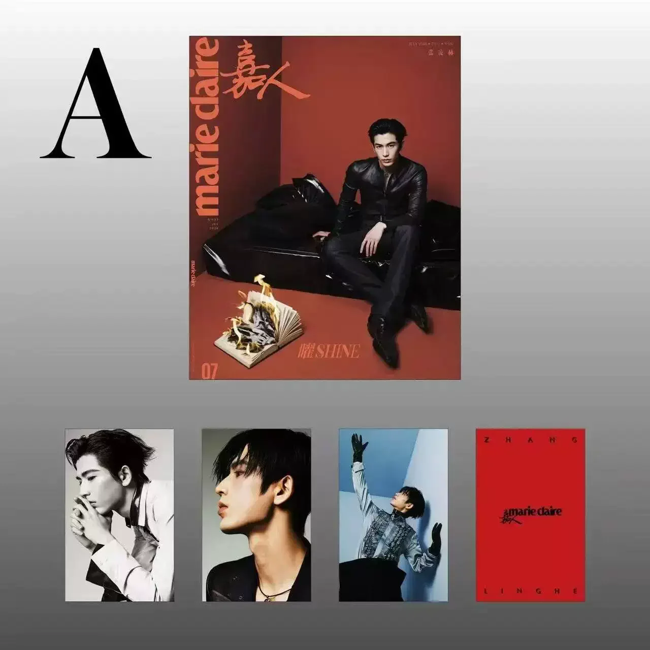 Marie Claire China 2026 July Issue Zhang Linghe Fashion Magazine A/B/C Set With Original Photocards Fan Collectible Gift
Marie Claire China 2026 July Issue Zhang Linghe Fashion Magazine A/B/C Set With Original Photocards Fan Collectible Gift