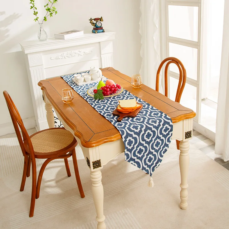 Farmhouse Style Linen Table Runner Boho Handmade Tassel Embroidery Table Runner for Holiday Party Dresser and Dining Decoration
Farmhouse Style Linen Table Runner Boho Handmade Tassel Embroidery Table Runner for Holiday Party Dresser and Dining Decoration
