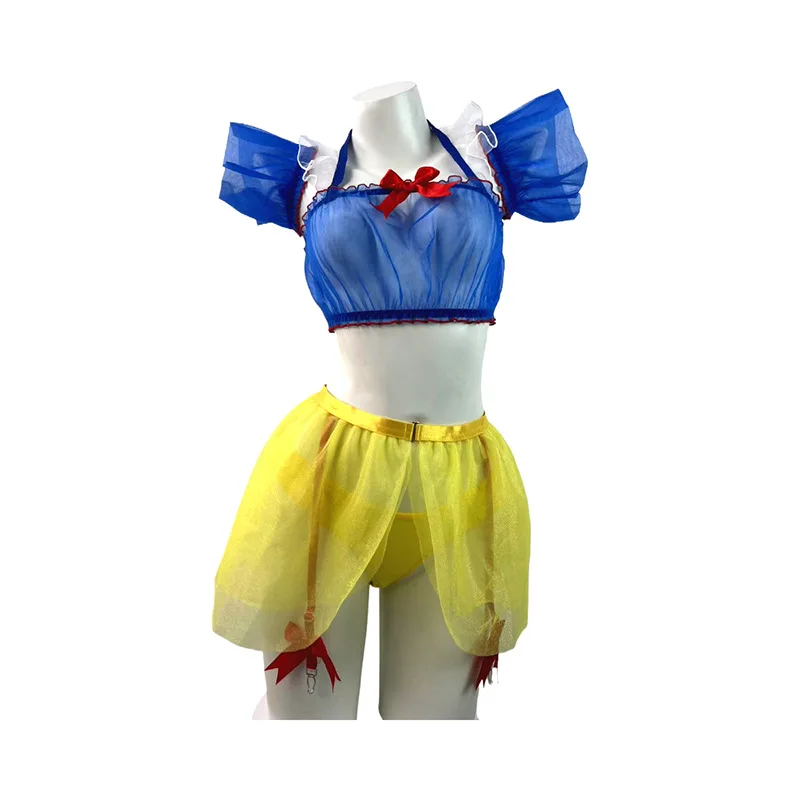 Sexy Transparent Split Miniskirt Role-playing Maid Lingerie Outfit Women's Sweet Bow Costumes Perspective Tempting Cosplay Set
Sexy Transparent Split Miniskirt Role-playing Maid Lingerie Outfit Women's Sweet Bow Costumes Perspective Tempting Cosplay Set