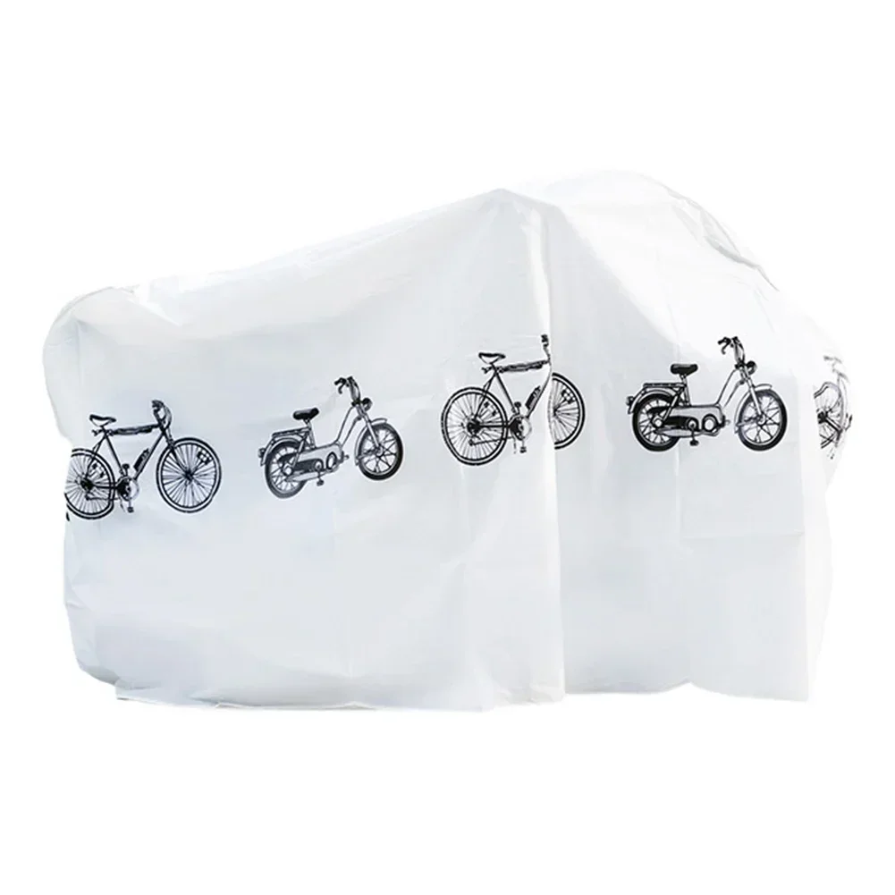 Bicycle Waterproof Rain Cover 200x100cm White Outdoor UV Protection Mountain Bike Cover Lightweight Portable Protective Tools
Bicycle Waterproof Rain Cover 200x100cm White Outdoor UV Protection Mountain Bike Cover Lightweight Portable Protective Tools