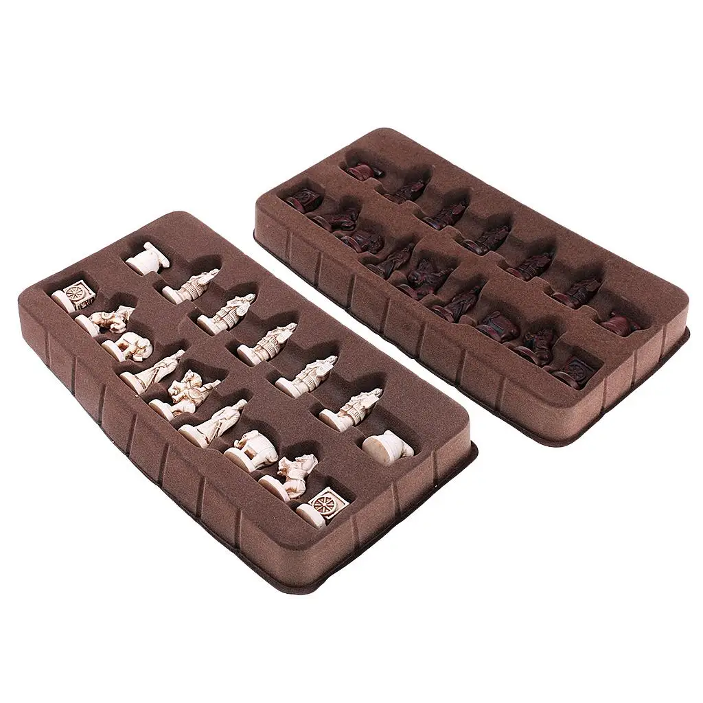 Classic Folding Chinese Traditional Chess Set Resin Collectible Pieces Vintage Imitation Leather Board for Home Play
Classic Folding Chinese Traditional Chess Set Resin Collectible Pieces Vintage Imitation Leather Board for Home Play