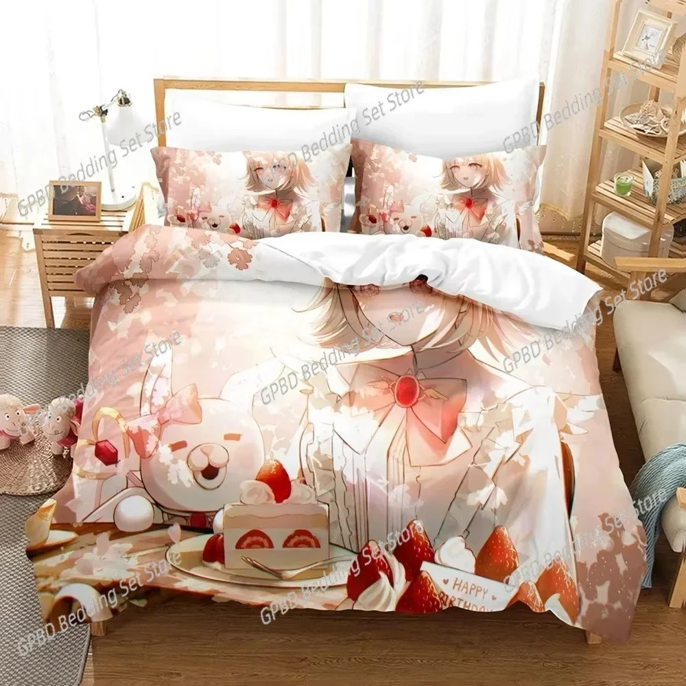 Anime Danganronpa 3D NEW Duvet Cover Pillowcase Bedding Set Adult Boy Girl Bedroom Decoration Children Single Double Large
Anime Danganronpa 3D NEW Duvet Cover Pillowcase Bedding Set Adult Boy Girl Bedroom Decoration Children Single Double Large