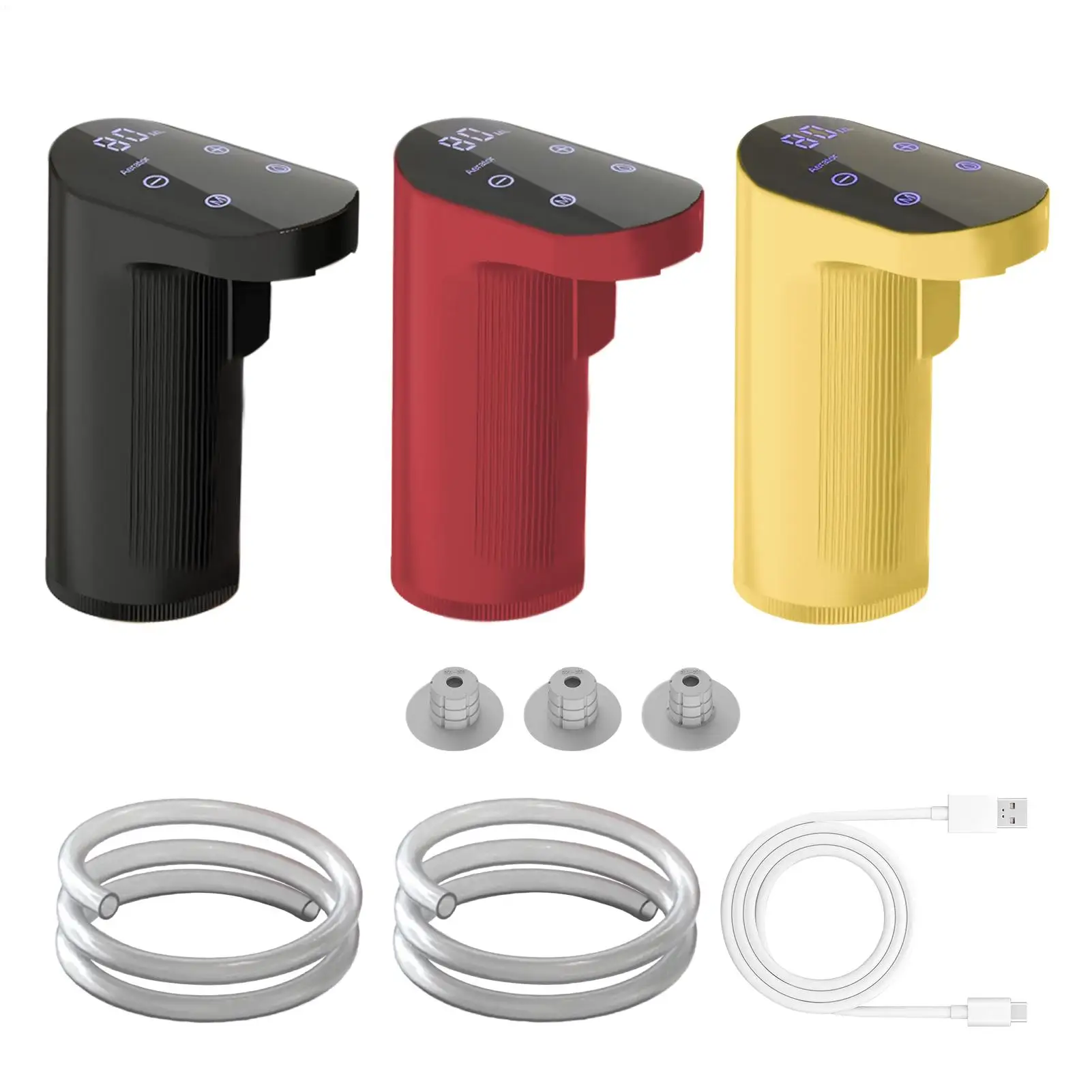Electric Wine Dispenser USB Rechargeable Electric Wine Decanter Stable Pouring Adjustable Quantity Liquor Wine Pump Accessories
Electric Wine Dispenser USB Rechargeable Electric Wine Decanter Stable Pouring Adjustable Quantity Liquor Wine Pump Accessories