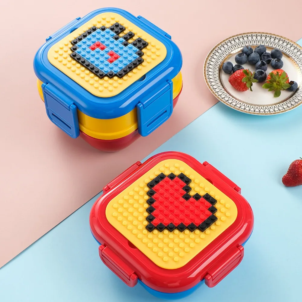 Portable Building Block Lunch Box Sealed Colorful Food Storage Containers DIY Fruit Salad Box
Portable Building Block Lunch Box Sealed Colorful Food Storage Containers DIY Fruit Salad Box