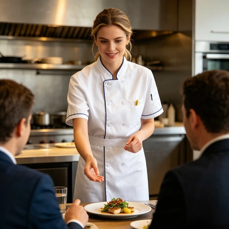 Catering, Kitchen, Chef's Work Clothes, Hotels, Homestays, Restaurants, Canteens, General Professional Baking Chefs' Work Tops
Catering, Kitchen, Chef's Work Clothes, Hotels, Homestays, Restaurants, Canteens, General Professional Baking Chefs' Work Tops