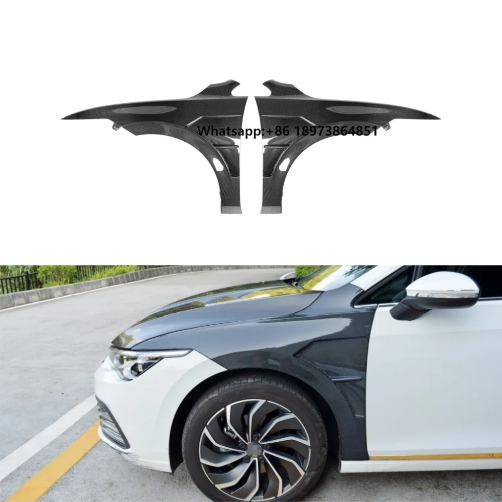 High Quality P Style Carbon Fiber Front Side Fender Trims for Golf 8 MK8 2020+ Bumper Cut-Outs for Exhaust Body Kit
High Quality P Style Carbon Fiber Front Side Fender Trims for Golf 8 MK8 2020+ Bumper Cut-Outs for Exhaust Body Kit