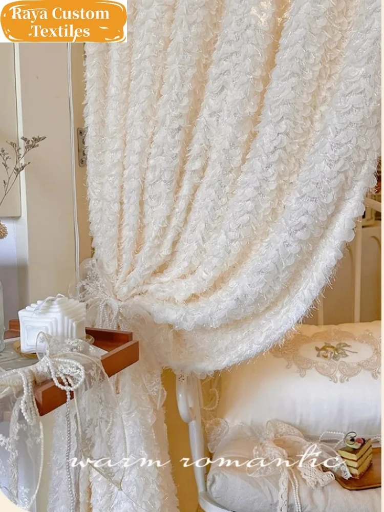 French Korean Romantic Cafe Half Curtains for Living Dining Room Bedroom Cream Lace Sheer Privacy Filtering Drapes FDecor Custom
French Korean Romantic Cafe Half Curtains for Living Dining Room Bedroom Cream Lace Sheer Privacy Filtering Drapes FDecor Custom