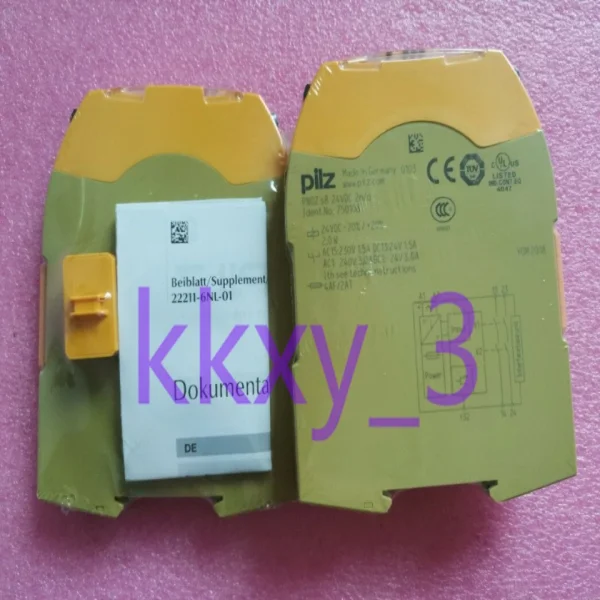 1 Pcs New 750108 S8 Safety Relay Brand New Original Spot Plc
1 Pcs New 750108 S8 Safety Relay Brand New Original Spot Plc