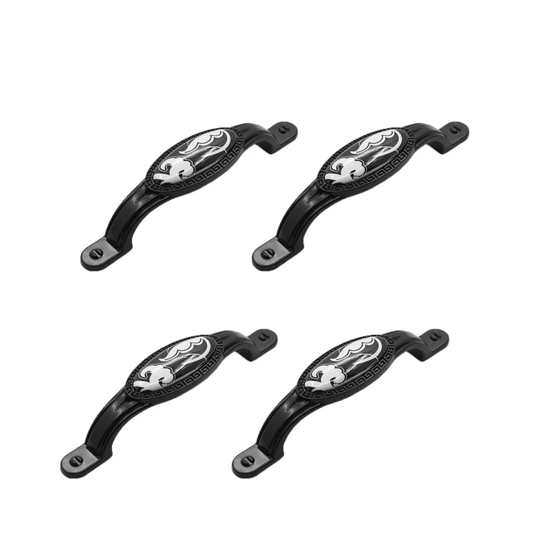 New 4PCS Cabinet Handles Ceramic Zinc Alloy Door Handles Black Knobs Drawers Handles Modern Simplicity Home Decoration
New 4PCS Cabinet Handles Ceramic Zinc Alloy Door Handles Black Knobs Drawers Handles Modern Simplicity Home Decoration