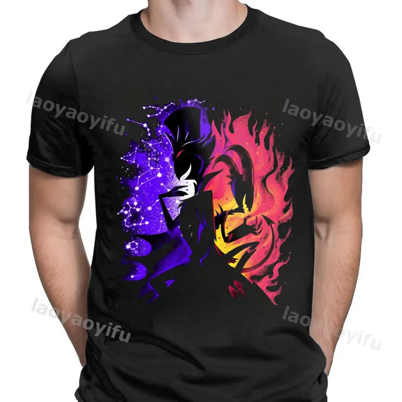 Men T-Shirt Hazbins Hotels Funny Summer T-Shirts Printed T-shirt Top Streetwear Casual Wear Hipster 
Men T-Shirt Hazbins Hotels Funny Summer T-Shirts Printed T-shirt Top Streetwear Casual Wear Hipster