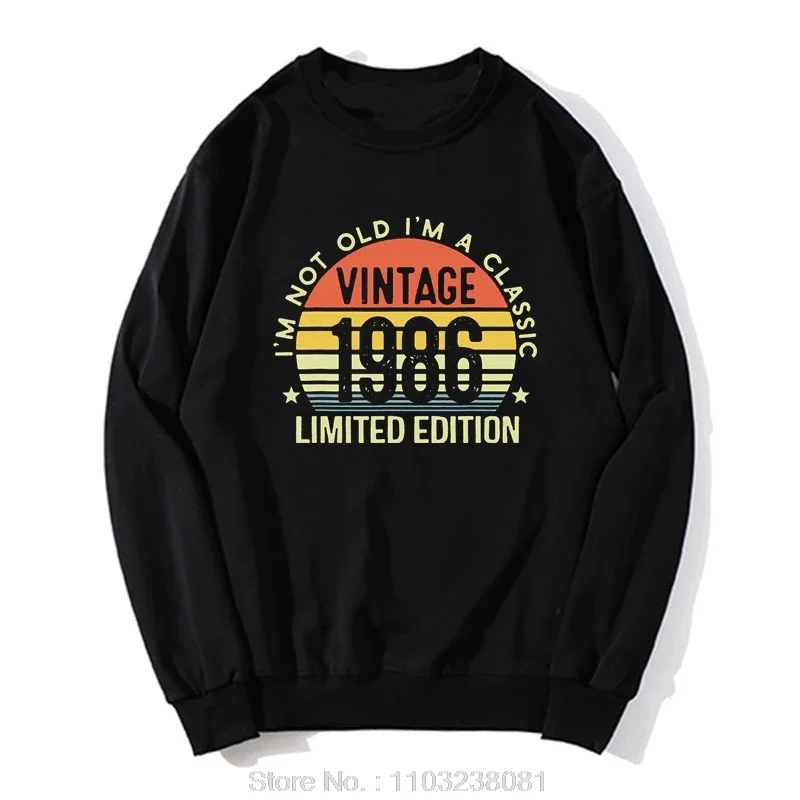 I'm Not Old I'm A Classic Vintage 1986 Limited Edition Толстовка в стиле "кэжуал" Хлопок топы мужская одежда оверсайз уличная одежда
I'm Not Old I'm A Classic Vintage 1986 Limited Edition Толстовка в стиле "кэжуал" Хлопок топы мужская одежда оверсайз уличная одежда