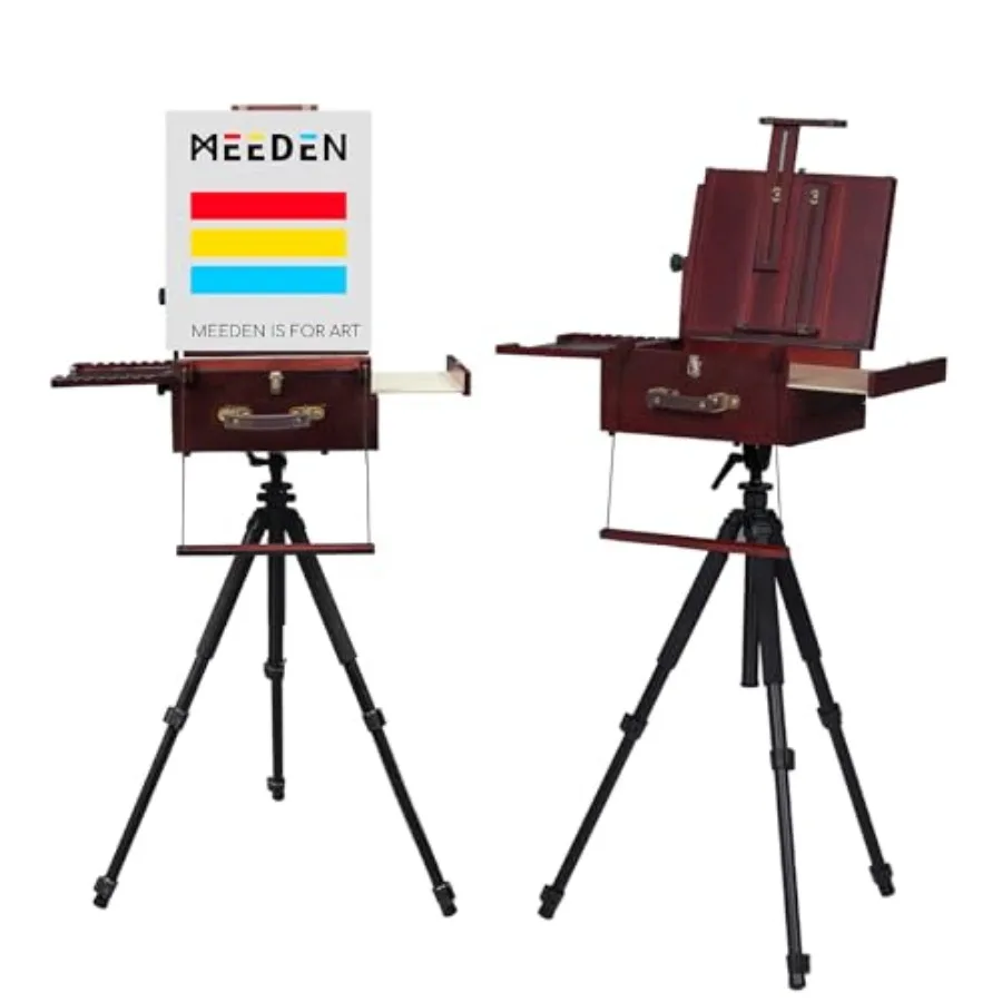 Portable Aluminum French Easel - Outdoor Tripod for Painting Tabletop Carry Bag
Portable Aluminum French Easel - Outdoor Tripod for Painting Tabletop Carry Bag