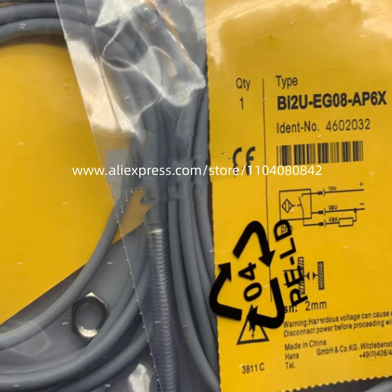 3PCS New Proximity switch BI2U-EG08-AP6X-H1341 BI2U-EG08-AP6X BI2U-EG08-AN6X BI2U-EG08-AN6X-H1341
3PCS New Proximity switch BI2U-EG08-AP6X-H1341 BI2U-EG08-AP6X BI2U-EG08-AN6X BI2U-EG08-AN6X-H1341