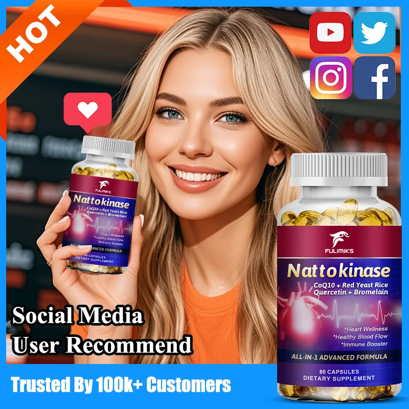 Добавка Nattokinase премиум-класса, для повышения иммунитета, здоровья сердечно-сосудистой системы, повышение 0xygendelivery в клетку, подходит для мужчин и женщин
Добавка Nattokinase премиум-класса, для повышения иммунитета, здоровья сердечно-сосудистой системы, повышение 0xygendelivery в клетку, подходит для мужчин и женщин