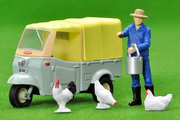 Limited Vintage LV-143d Daihatsu Midget with figure 1/64 TOMYTEC Tomy Diecast Model Car Alloy
Limited Vintage LV-143d Daihatsu Midget with figure 1/64 TOMYTEC Tomy Diecast Model Car Alloy