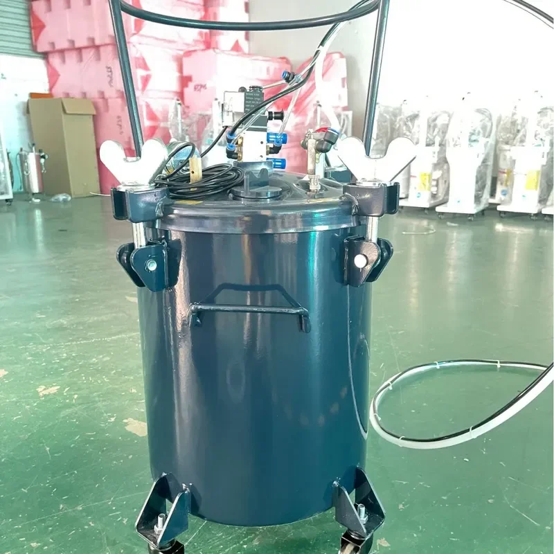 Shenzhen manufacturers specialize in the production of 20L automatic mixing pressure barrels, dispensing machine pneumatic
Shenzhen manufacturers specialize in the production of 20L automatic mixing pressure barrels, dispensing machine pneumatic