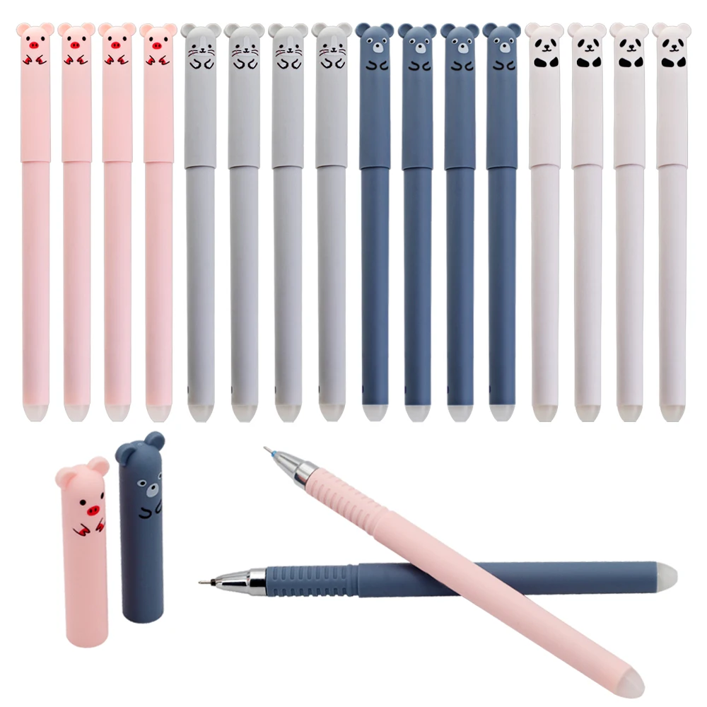 12pcs Animals Panda Erasable Gel Pen 0.5mm Blue Black Erasable Pen Refills Rods Washable Handle School Supplies Stationery
12pcs Animals Panda Erasable Gel Pen 0.5mm Blue Black Erasable Pen Refills Rods Washable Handle School Supplies Stationery
