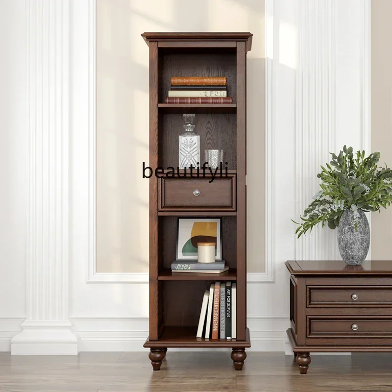 Cy56 American-Style Solid Wood Wine Cabinet Country Retro Simple Entrance Cabinet Small Apartment Living Room TV Cabinet
Cy56 American-Style Solid Wood Wine Cabinet Country Retro Simple Entrance Cabinet Small Apartment Living Room TV Cabinet