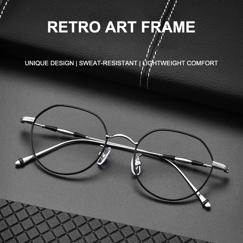Luxury Retro Artistic Glasses Frames For Women β Titanium Ultra-Lightweight Eyeglasses Men Dual-Color Process Fashion Eyewear
Luxury Retro Artistic Glasses Frames For Women β Titanium Ultra-Lightweight Eyeglasses Men Dual-Color Process Fashion Eyewear