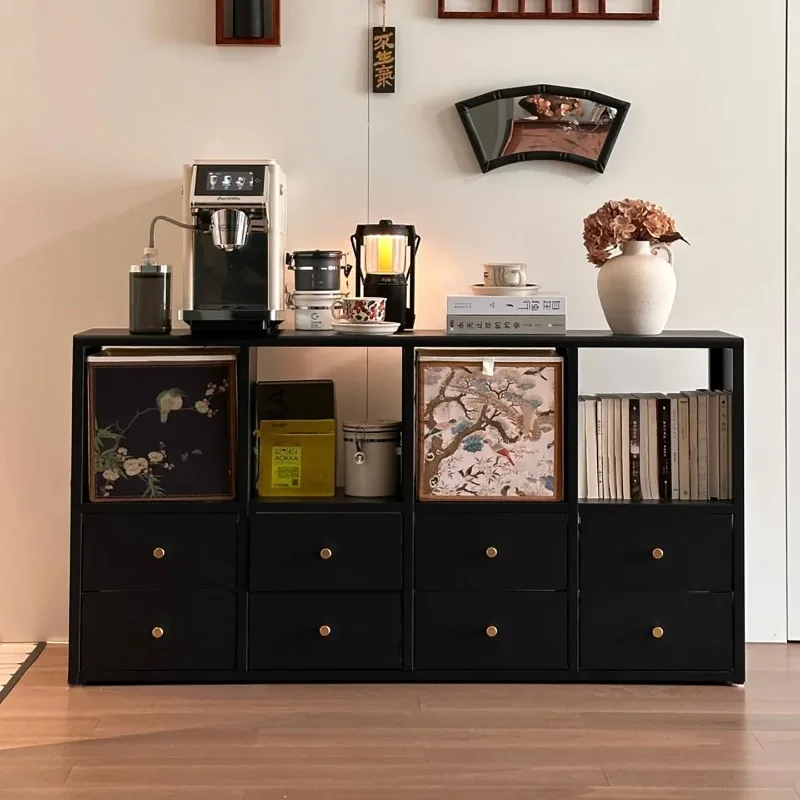Solid wood bookcase New Chinese-style cabinet Dining side cabinet Living room Coffee cabinet Household simple bookshelf Storage
Solid wood bookcase New Chinese-style cabinet Dining side cabinet Living room Coffee cabinet Household simple bookshelf Storage