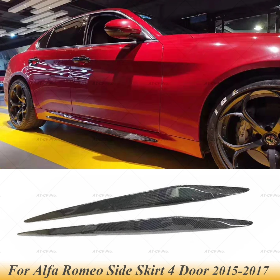 Для Alfa Romeo боковые юбки из углеродного волокна, боковой бампер, фартуки для Alfa Romeo Giulia Sport/Base Sedan 4-дверный 2015 2016 2017
Для Alfa Romeo боковые юбки из углеродного волокна, боковой бампер, фартуки для Alfa Romeo Giulia Sport/Base Sedan 4-дверный 2015 2016 2017