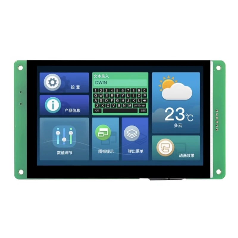 Dmg80480c050 _ 03w 5-дюймовый экран последовательного порта DGUS конденсаторный резистор сенсорный WIFI опционально
Dmg80480c050 _ 03w 5-дюймовый экран последовательного порта DGUS конденсаторный резистор сенсорный WIFI опционально