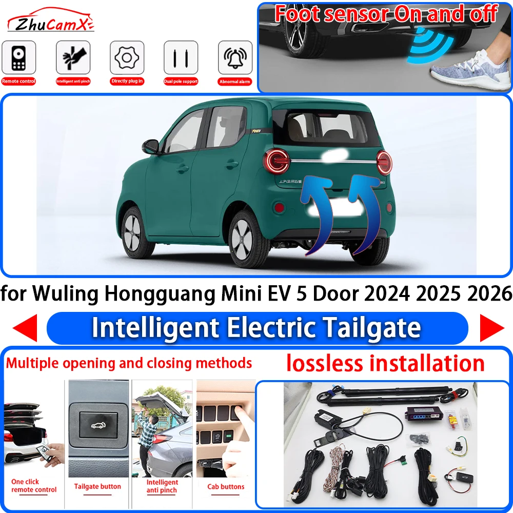 ZhuCamX for Wuling Hongguang Mini EV 5 Door 2024 2025 2026 Power Liftgate Trunk Electric Suction Tailgate Tail Gate Lift Strut
ZhuCamX for Wuling Hongguang Mini EV 5 Door 2024 2025 2026 Power Liftgate Trunk Electric Suction Tailgate Tail Gate Lift Strut