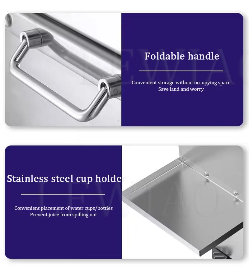 Plug-In Sugar Cane Juice Extractor Juicer Crusher Machine Electric Stainless Steel Sugarcane Juice Machine
Plug-In Sugar Cane Juice Extractor Juicer Crusher Machine Electric Stainless Steel Sugarcane Juice Machine