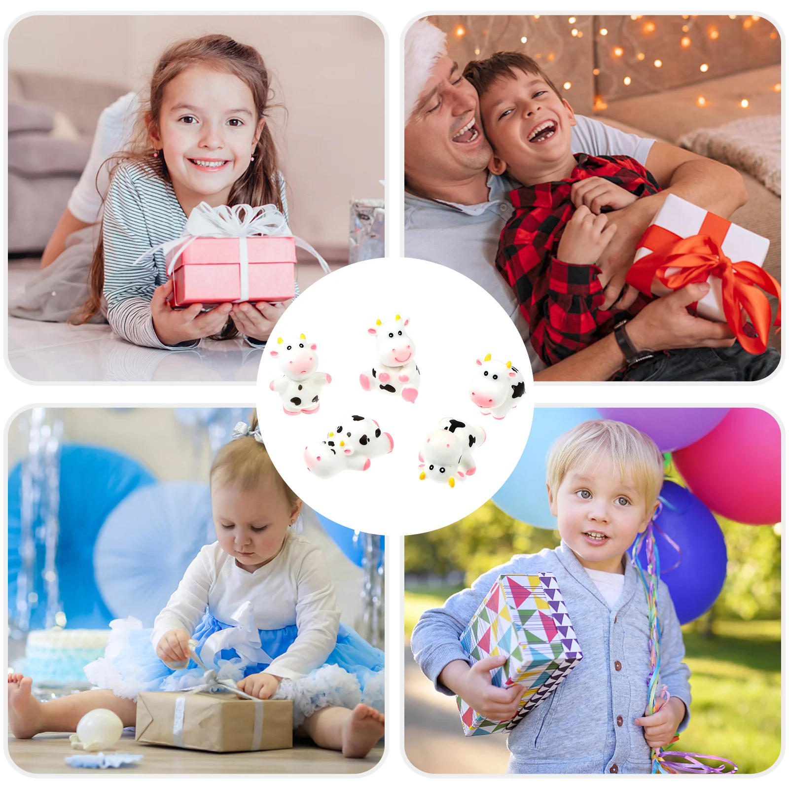 5Pcs Mini Cow Resin Ornaments Cartoon Micro Landscape Decoration for Fairy Garden Home Plant Pot Phone Case Decor 
5Pcs Mini Cow Resin Ornaments Cartoon Micro Landscape Decoration for Fairy Garden Home Plant Pot Phone Case Decor