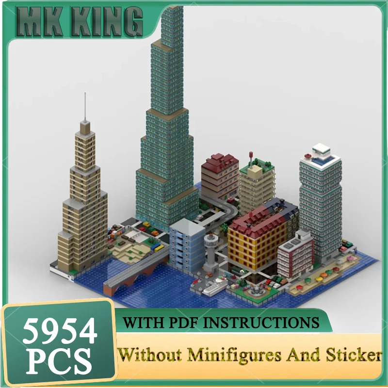 City Street Series Moc Building Blocks 2: 16 Micro Model Technology Brick City Street View DIY Construction Toy For Holiday Gift
City Street Series Moc Building Blocks 2: 16 Micro Model Technology Brick City Street View DIY Construction Toy For Holiday Gift