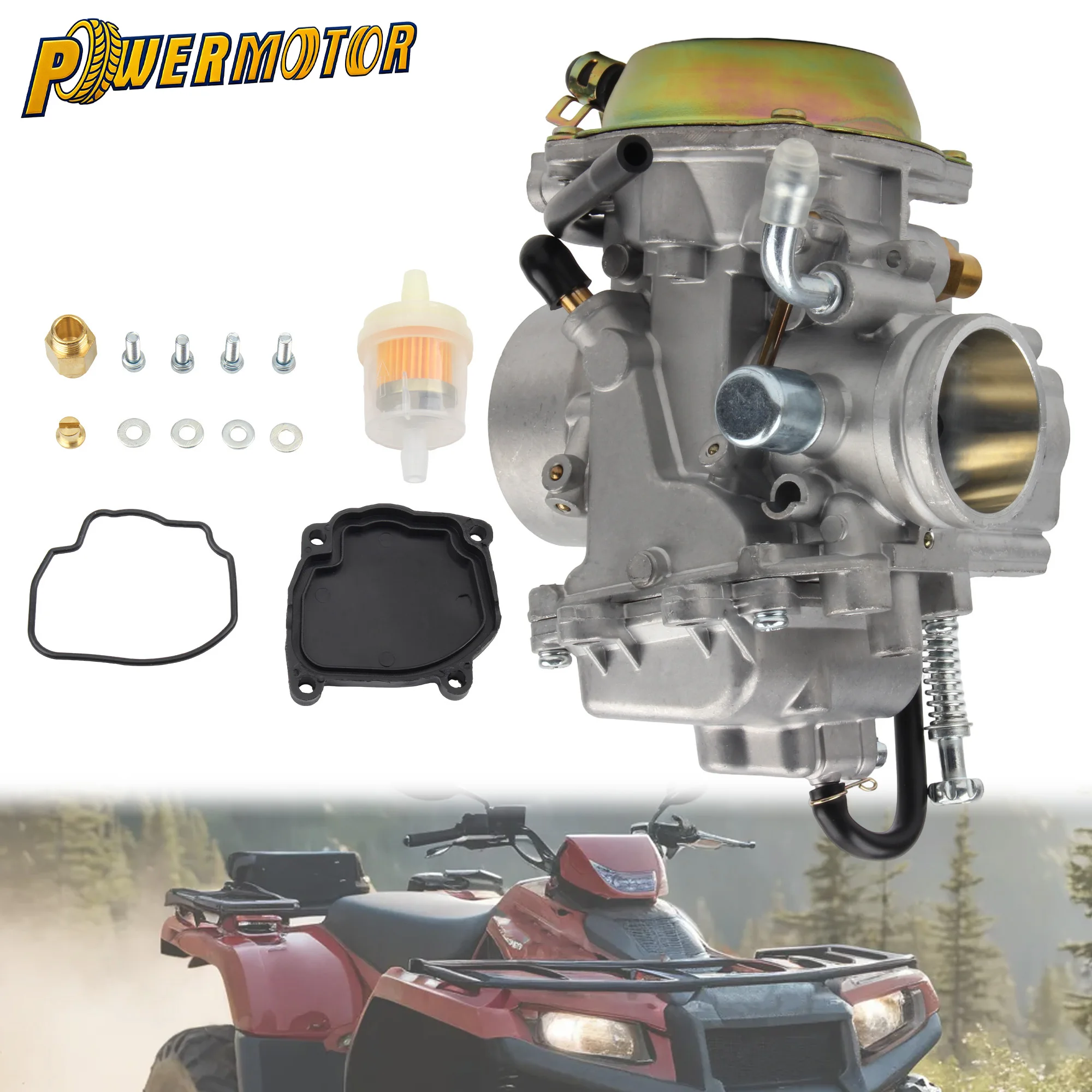 For Polaris Sportsman Ranger Magnum Trail Boss For Yamaha Bear Tracker 250 PD34J ATV Quad Bike 4-Wheels Carburetor 34mm Carb Kit
For Polaris Sportsman Ranger Magnum Trail Boss For Yamaha Bear Tracker 250 PD34J ATV Quad Bike 4-Wheels Carburetor 34mm Carb Kit