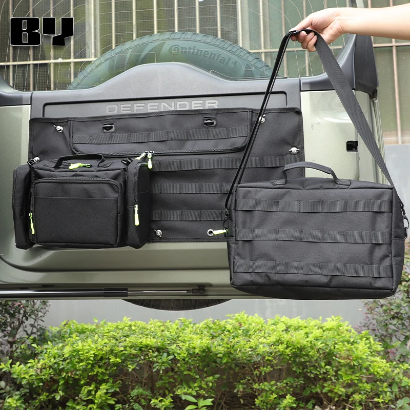Large Capacity Trunk Storage Bag Multi-Pockets Cargo Bag For Land Rover Defender 110 2020-2025 Stowing Tidying Accessories
Large Capacity Trunk Storage Bag Multi-Pockets Cargo Bag For Land Rover Defender 110 2020-2025 Stowing Tidying Accessories