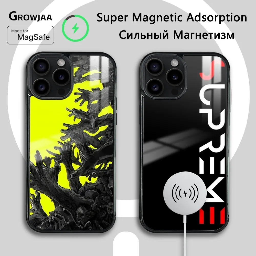 Fashion cool Super punk Phone Case For iPhone 16 15 14 13 12 11 Pro Max Plus Mini New Magsafe Mirror Wireless Magnetic Cover
Fashion cool Super punk Phone Case For iPhone 16 15 14 13 12 11 Pro Max Plus Mini New Magsafe Mirror Wireless Magnetic Cover