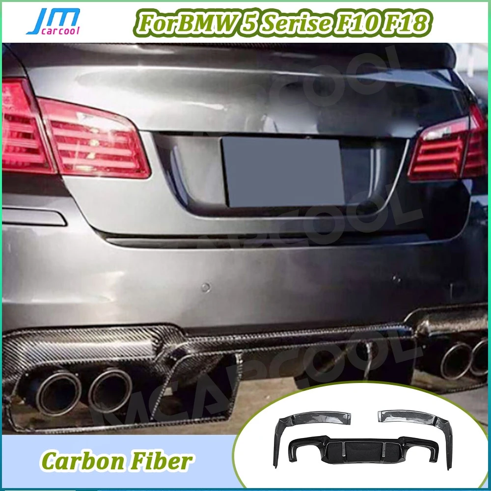 Real Carbon Fiber Car Rear Bumper Lip Diffuser With Splitters for BMW 5 Serise F10 M5 2012-2017 FRP Rear Lip Spoiler Extension
Real Carbon Fiber Car Rear Bumper Lip Diffuser With Splitters for BMW 5 Serise F10 M5 2012-2017 FRP Rear Lip Spoiler Extension