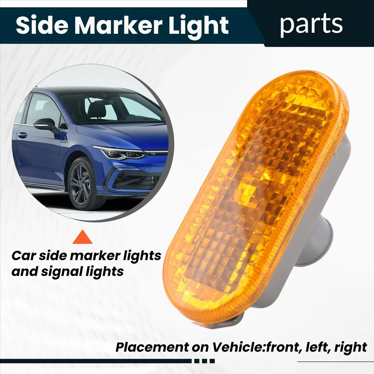 #82K Car Side Marker Light,Car Side Signal Light for Golf Jetta MK4 99-05 Passat B5 / B5.5 97-04 (Yellow)
#82K Car Side Marker Light,Car Side Signal Light for Golf Jetta MK4 99-05 Passat B5 / B5.5 97-04 (Yellow)