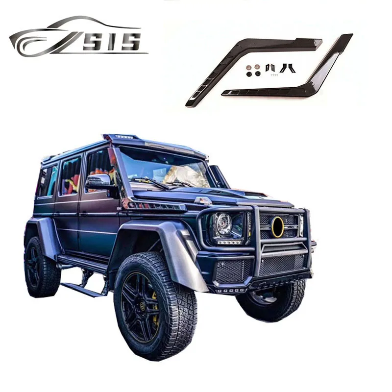 FOR G-Class W463 G500 G55 G63 G65 Snorkel W463 4X4 Dry Carbon Fiber Air Intake Car Exteriors Bodykit Car Parts Protection
FOR G-Class W463 G500 G55 G63 G65 Snorkel W463 4X4 Dry Carbon Fiber Air Intake Car Exteriors Bodykit Car Parts Protection