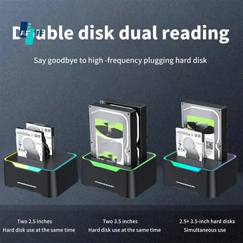 A23F-2.5/3.5 Последовательный порт Двухдисковый жесткий диск База USB3.0 Многофункциональная автономная копия База коробки мобильного жесткого диска
A23F-2.5/3.5 Последовательный порт Двухдисковый жесткий диск База USB3.0 Многофункциональная автономная копия База коробки мобильного жесткого диска