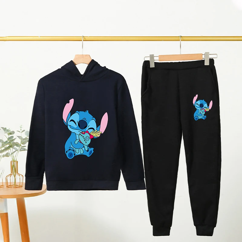 Disney Children's Clothing Stitch Hoodie Set Boys Girls Casual Long Sleeve Sweatshirt Tops2-13 Year Old Kids Casual Truck Set
Disney Children's Clothing Stitch Hoodie Set Boys Girls Casual Long Sleeve Sweatshirt Tops2-13 Year Old Kids Casual Truck Set