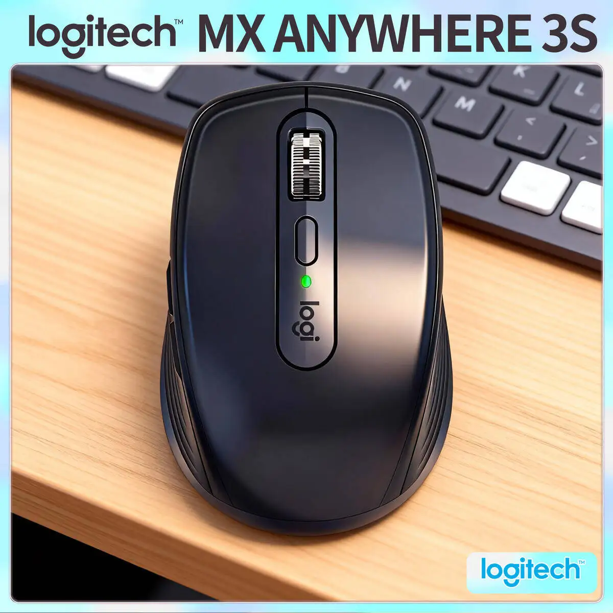 Logitech MX Anywhere 3S Ergonomic Mouse for Programmers Long Hours Comfort Silent Click
Logitech MX Anywhere 3S Ergonomic Mouse for Programmers Long Hours Comfort Silent Click