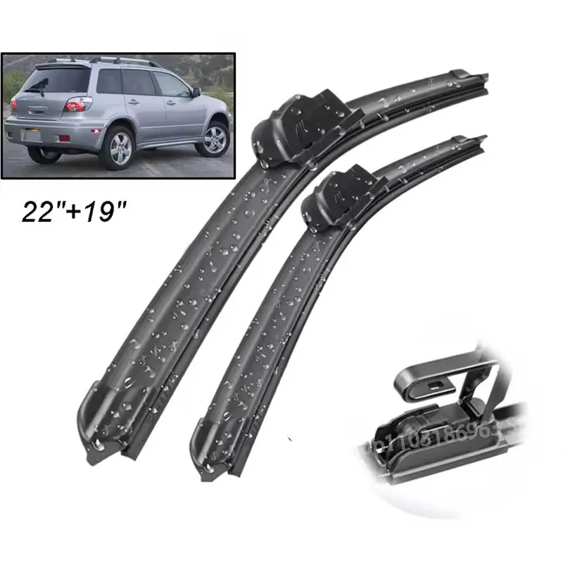 Wiper Front Wiper Blades Set Kit For Mitsubishi Outlander I 2003 - 2007 Windshield Windscreen Window 22"+19"
Wiper Front Wiper Blades Set Kit For Mitsubishi Outlander I 2003 - 2007 Windshield Windscreen Window 22"+19"