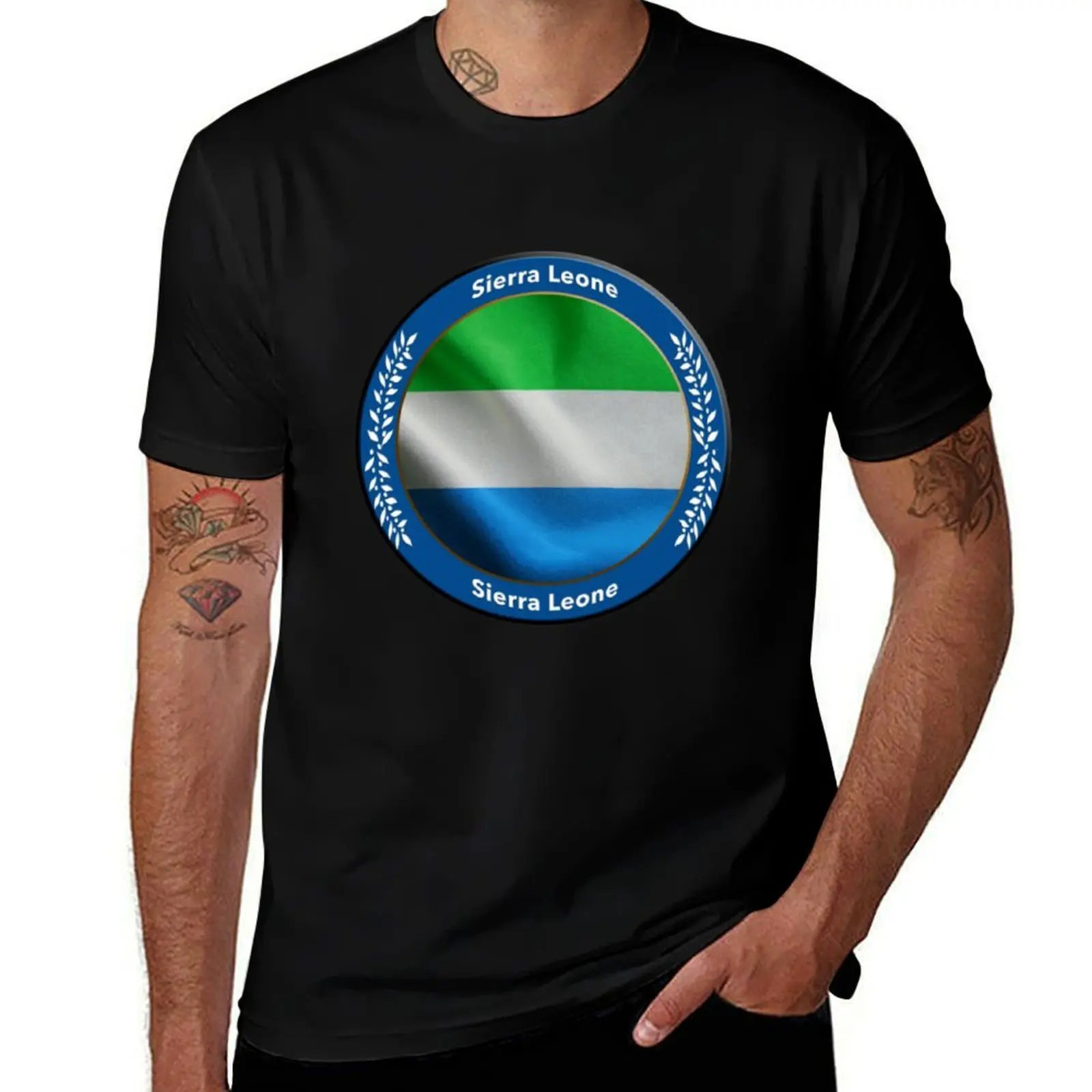 Sierra Leone T-Shirt anime t shirts sports fans customs fruit of the loom mens t shirts
Sierra Leone T-Shirt anime t shirts sports fans customs fruit of the loom mens t shirts