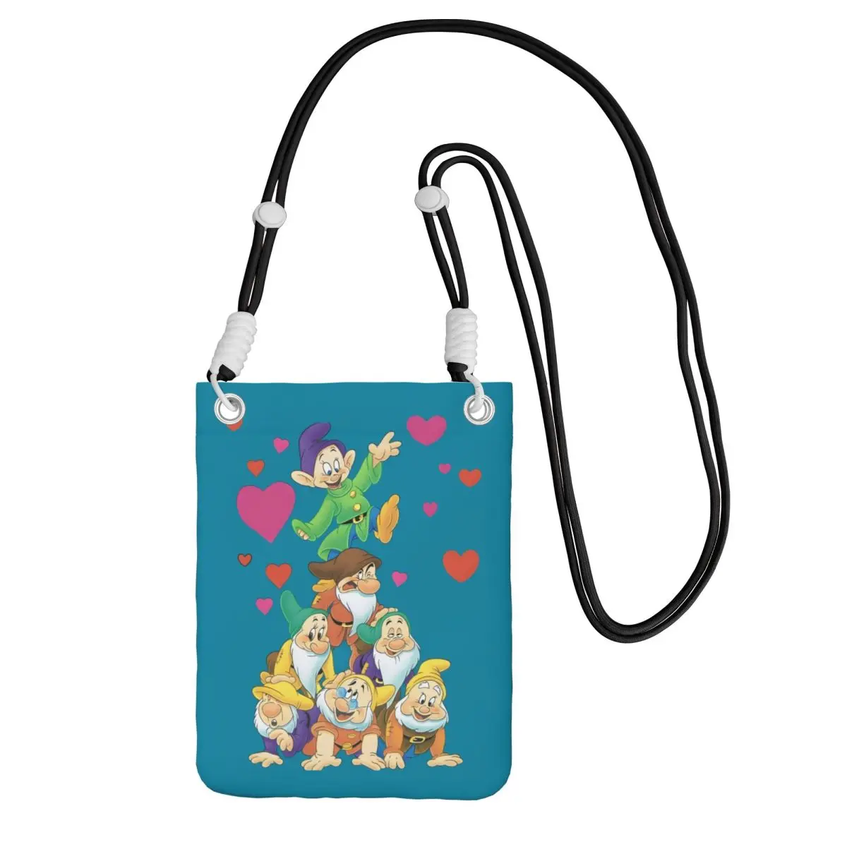 Custom Snow White And The Seven Dwarfs Mobile Phone Bag Women Men Animation Crossbody Bag Suitable Coin Purse Mini Purse Wallet
Custom Snow White And The Seven Dwarfs Mobile Phone Bag Women Men Animation Crossbody Bag Suitable Coin Purse Mini Purse Wallet