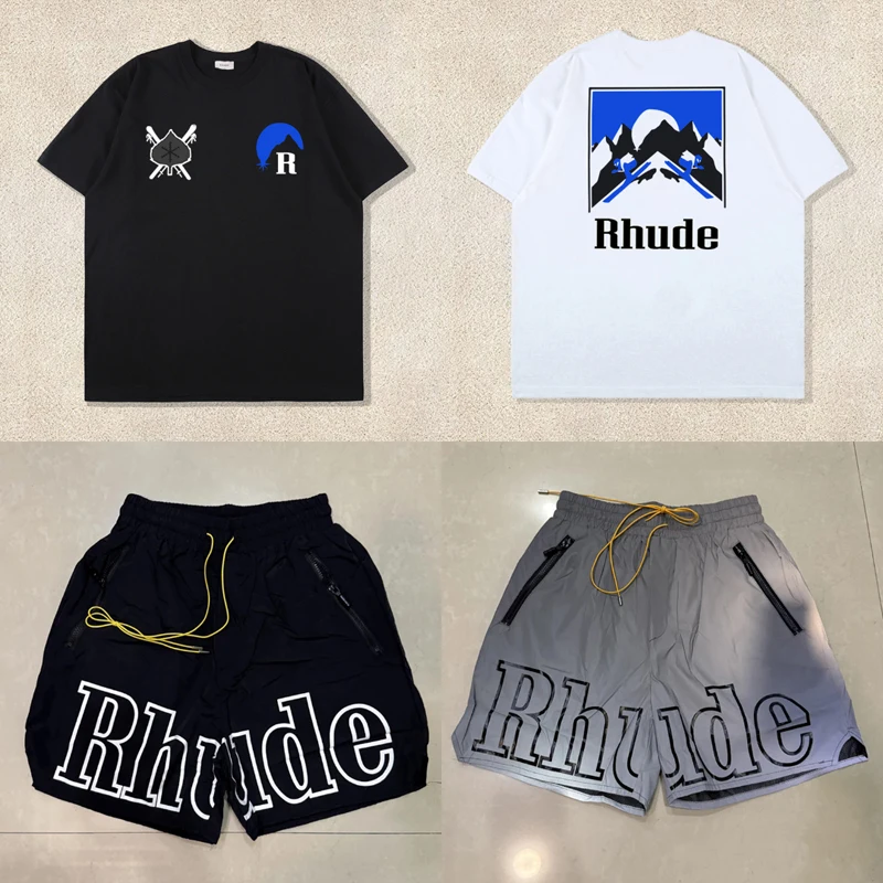 Мужские повседневные шорты Rhude из плотной ткани с буквенным принтом, коллекция Весна-Лето 2026, в стиле High Street Hip Hop, простые и универсальные, спортивные шорты
Мужские повседневные шорты Rhude из плотной ткани с буквенным принтом, коллекция Весна-Лето 2026, в стиле High Street Hip Hop, простые и универсальные, спортивные шорты