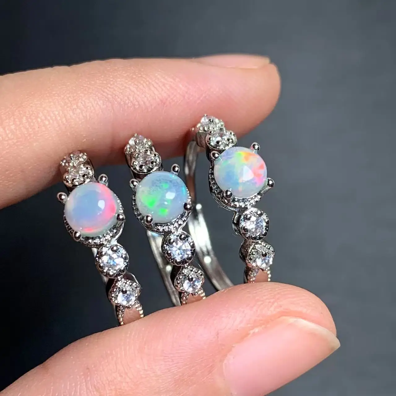 Authentic Natural Opal Ring Adjustable Female Ring Jewelry for Women Gift Wholesale High Quality Vintage Fine
Authentic Natural Opal Ring Adjustable Female Ring Jewelry for Women Gift Wholesale High Quality Vintage Fine