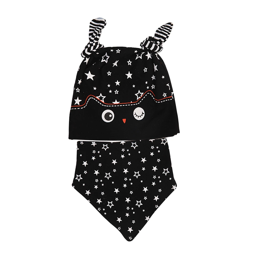 2 Pcs Hat 45-51cm Triangular Bibs Set Saliva Towel Black Baby Hat Sleep Drooling Teething Toddler Lightweight
2 Pcs Hat 45-51cm Triangular Bibs Set Saliva Towel Black Baby Hat Sleep Drooling Teething Toddler Lightweight
